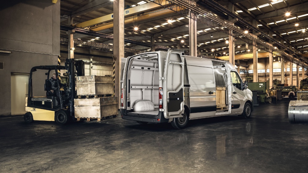 Gran capacidad de carga Renault Master